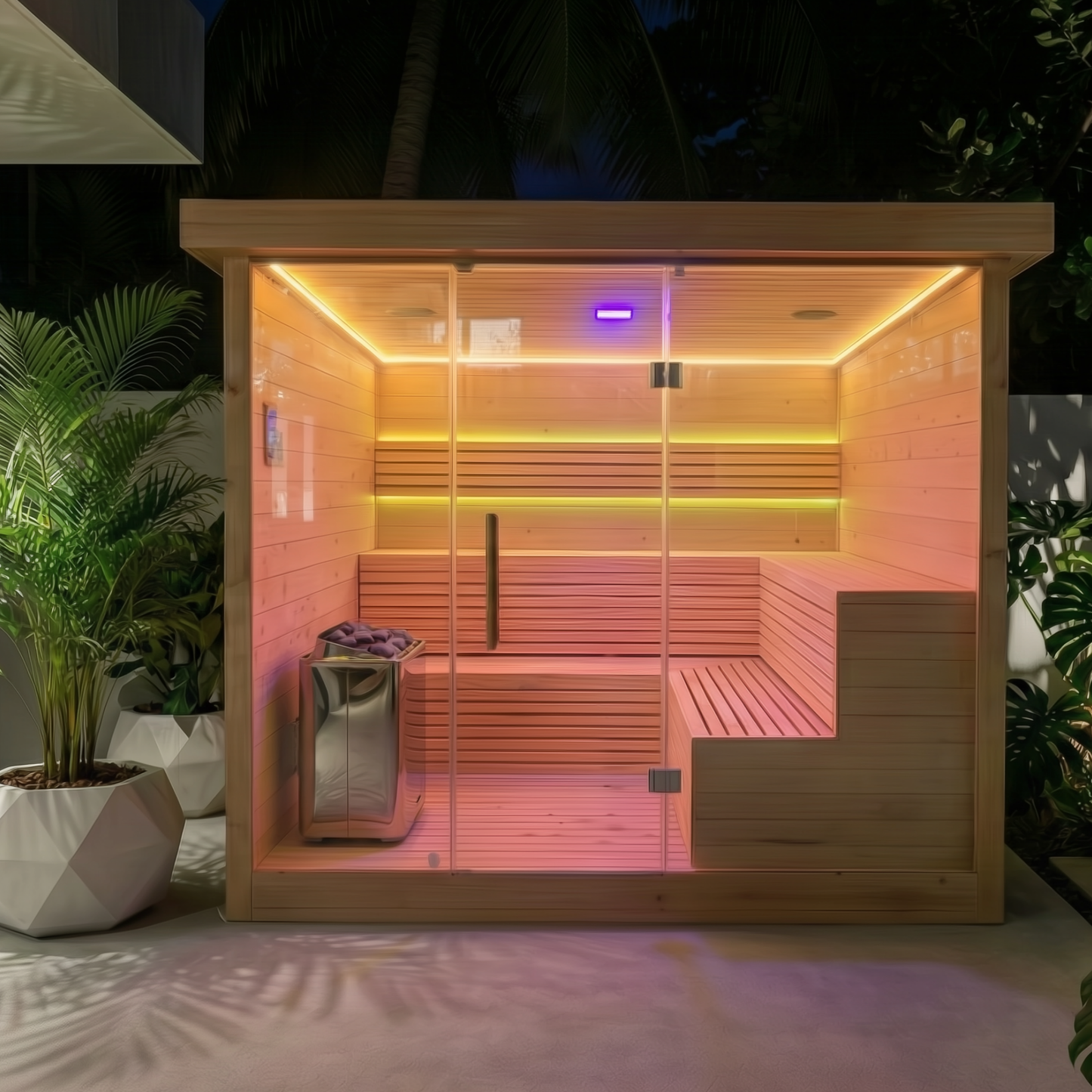 Sauna QUATTRO ⏐ 屋外サウナ クアトロ(4〜5人用)