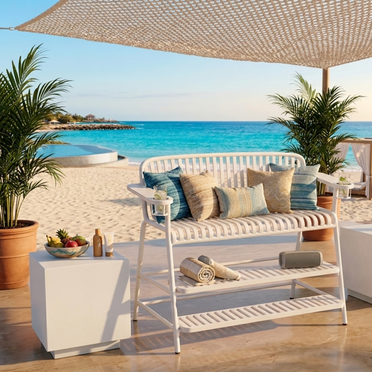 Coastal Lounge Bench|コースタルラウンジベンチ