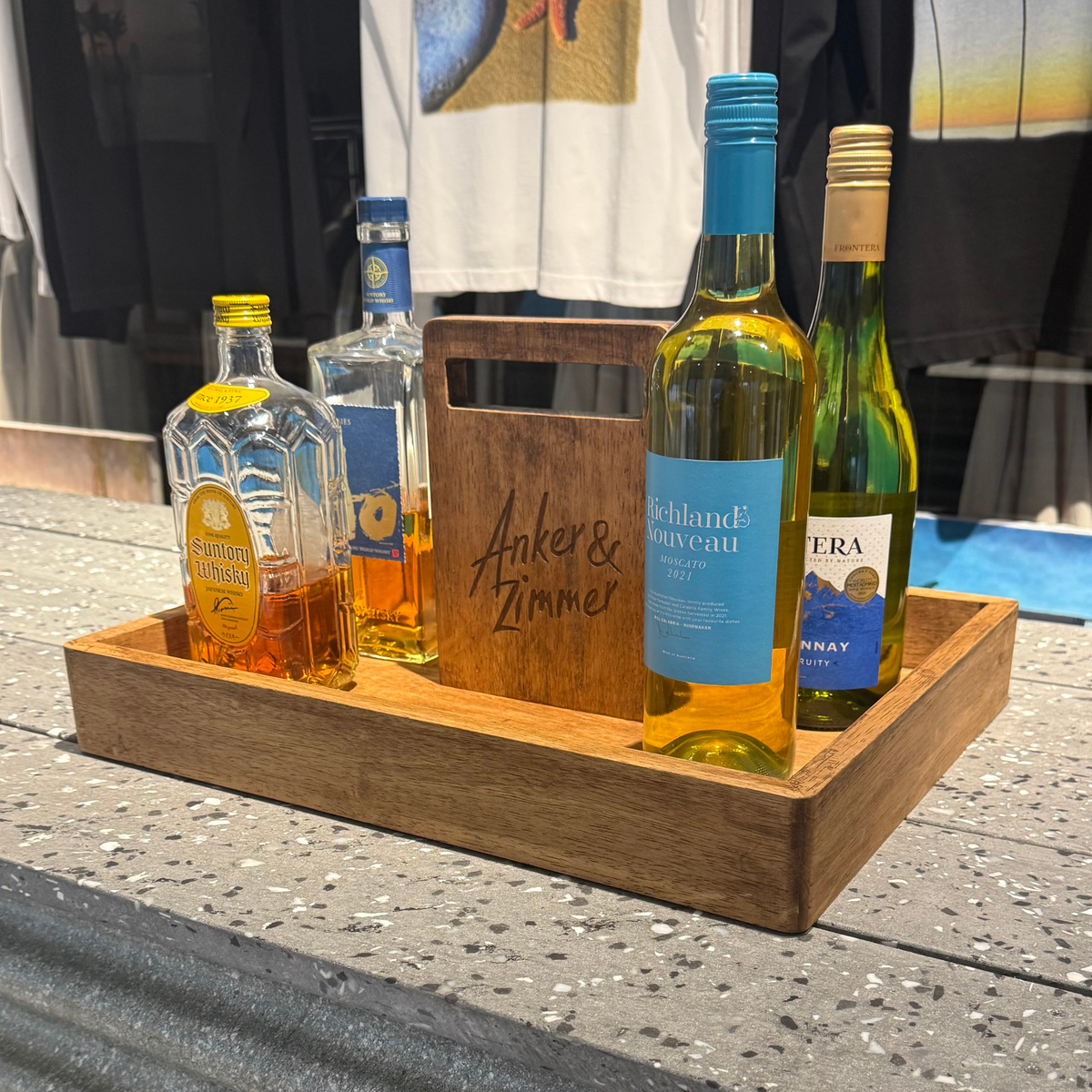 Rubberwood Tray ⏐  ラバーウッドトレイ