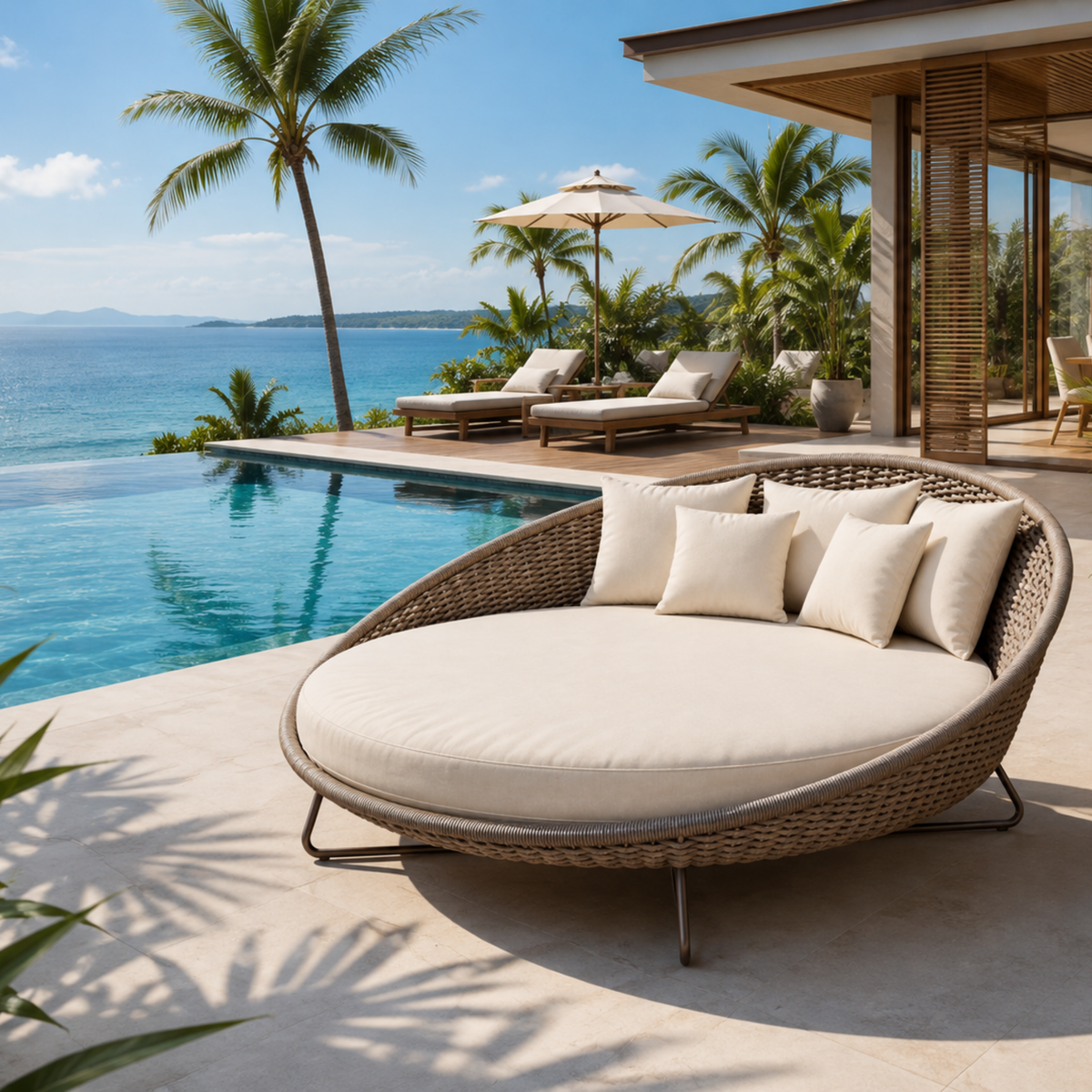 Lagoon Round Daybed｜ラグーンラウンドデイベッド