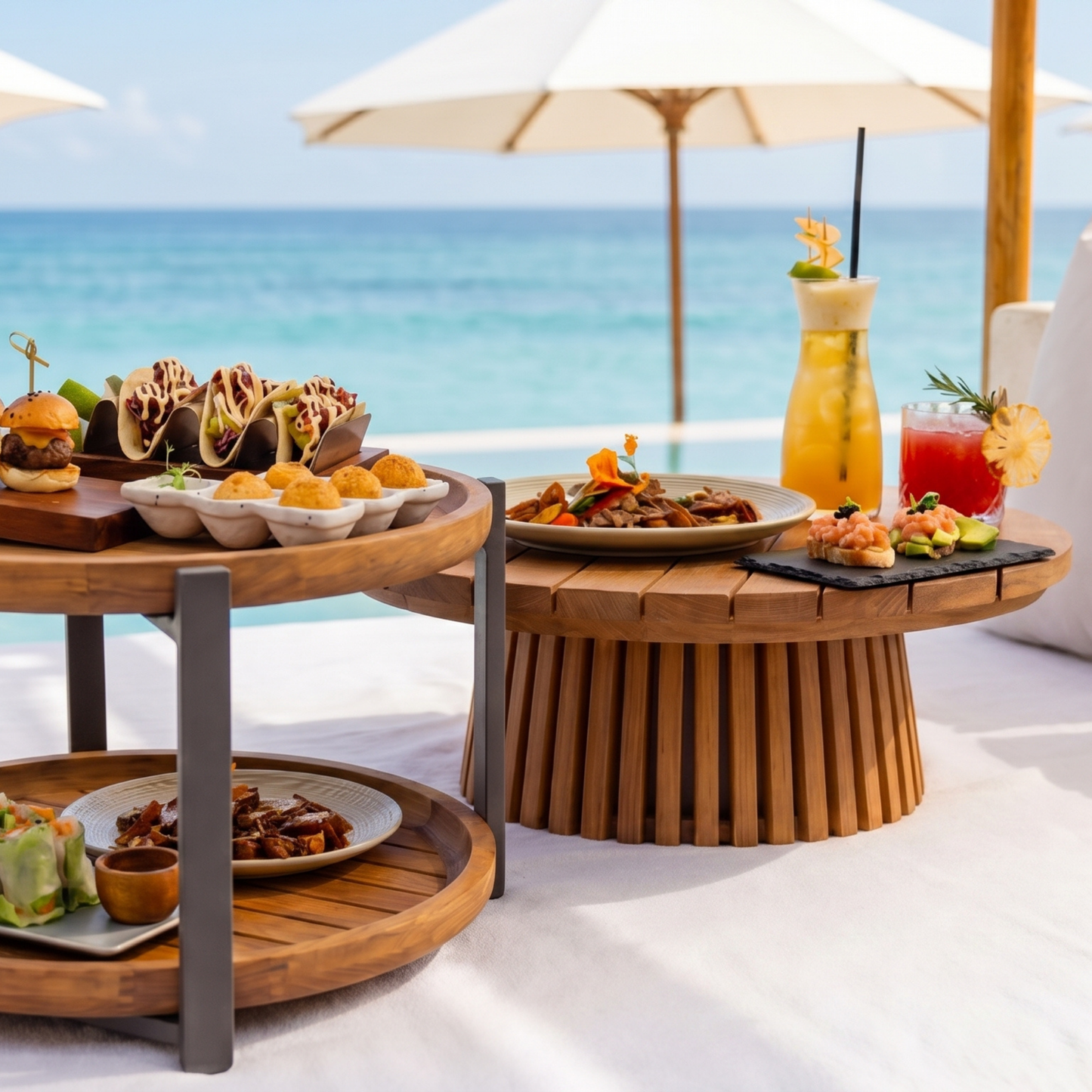 Resort Slat Coffee Table｜リゾートスラットコーヒーテーブル