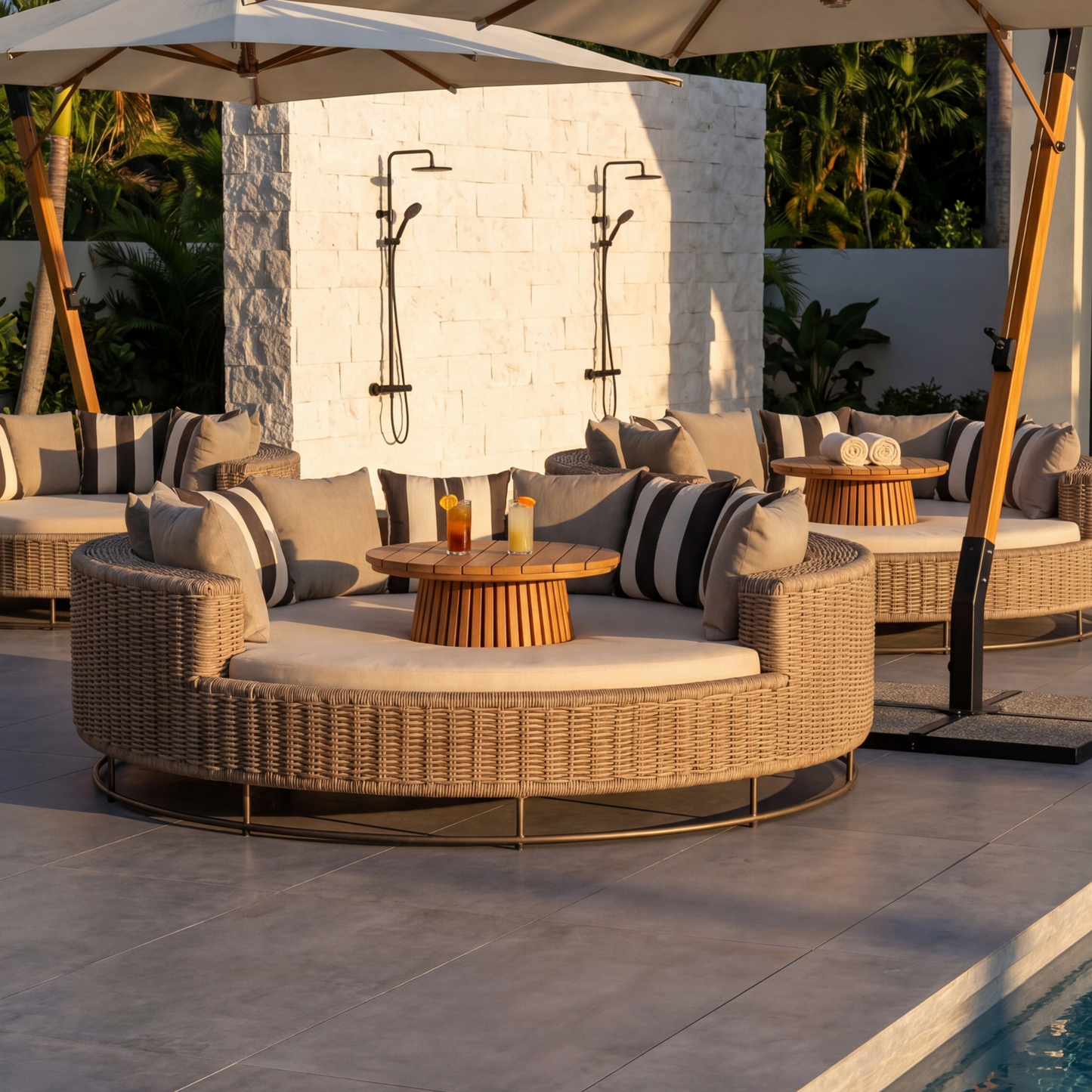 Resort Round Lounge Sofa｜リゾートラウンドラウンジソファ